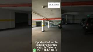 Oportunidad Venta Estacionamientos Metro La Cisterna [upl. by Tuttle]