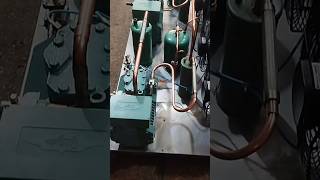 6HP Refrigeration Condensing Unit shorts SemiHermeticCompressor [upl. by Annayehc]