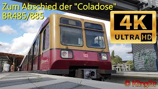 SBahn Berlin  zum Abschied der BR 485  ein VideoTribut in 4K [upl. by Ken780]