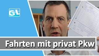 Fahrtkosten mit privatem Pkw absetzen 1 [upl. by Lekzehcey]