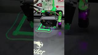 pressure advance test on ender 3 max  octoprint Klipper 100mmsec 3dprinting [upl. by Eatnuhs]