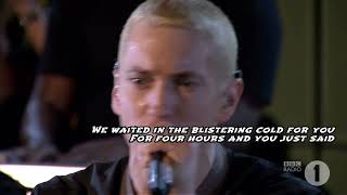 Eminem FT Dido  Stan lyrics explicit [upl. by Jews]