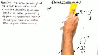 Flood routing numericals  Risk Reliability Probability Muskingums equation  Previous years [upl. by Cates66]