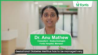 Understanding Gestational Diabetes Insights from Dr Anu Mathew [upl. by Yatnoed]