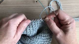 JST How to bind off a 1X1 Tubular Bind off [upl. by Venn596]