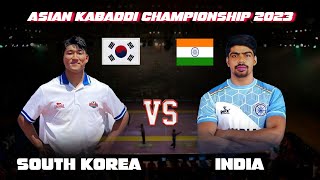 India vs South Korea  Highlight  Asian Kabaddi Championship 2023 [upl. by Yedok238]