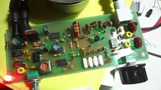 Receive VU2WJ with 14 MHz Superheterodyne Ham Radio Receiver [upl. by Ahseryt]