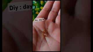 Diy  stud earrings khud k liye gher pr bnaye ye easy earring diy viralvideo shorts earrings [upl. by Dalury]