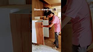 Men Gate Entry shoes stand interior idea home backrooms interior [upl. by Analahs]