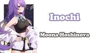 Moona Hoshinova  いのち Inochi  AZki [upl. by Delorenzo]