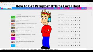 How to Get Wrapper Offline Local Host EASY [upl. by Hanna]