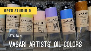 Vasari Artists Oil Paint My first impression of Vasari company [upl. by Eigla]