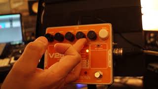 Having fun with the ElectroHarmonix V256 Vocoder at Freq Shop [upl. by Ybor]