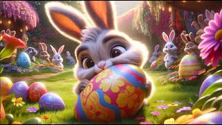 Easter Bunny Happy Easter Song  Song for Children [upl. by Nrubua521]