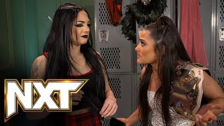 Lyra Valkyria breaks her silence to Tatum Paxley WWE NXT exclusive Jan 30 2024 [upl. by Nujra489]