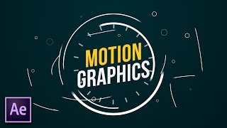 4 Great Motion Graphics Techniques in After Effects [upl. by Olnek225]