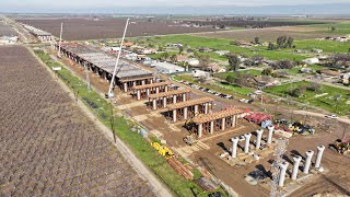 Hanford Viaduct  January 26 2024 [upl. by Odlonyer392]