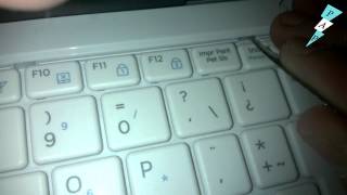 Como sacar el teclado de la netbook de gobierno quotCx EDUquot [upl. by Nlocnil]