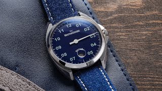 An Unconventional Sports Watch with Great Dimensions MeisterSinger Metris Review [upl. by Arannahs607]