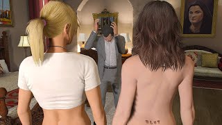 What if Michael Catches His Wife Cheating on him with his daughter Tracey in GTA 5 [upl. by Anassor]