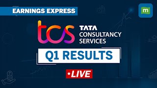 Live TCS Q1 Results  Net Profit at ₹12040 Cr  Revenue Up by 22  Earnings Express [upl. by Osy]