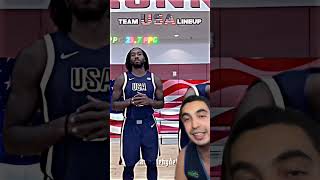 Los promedios de anotación del Team USA🇺🇸🔥 fiba teamusa baloncesto nba [upl. by Searle]