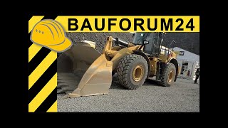 Caterpillar 972M XE Radlader Wheel Loader Walkaround amp Interview  Steinexpo [upl. by Dalenna]