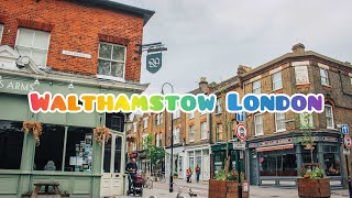 4K Walking Tour of Walthamstow London 🇬🇧walthamstow london uk internationalstudents [upl. by Anilorac167]