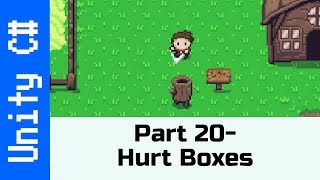 Part 20  Hurtboxes Make a game like Zelda using Unity and c [upl. by Bruno]