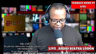 Live Radio Biafra London Uche mefor amp Nnamdi kanu Referendum Date Scheduled To Hold February 16 [upl. by Alihet]