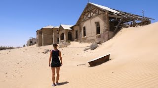 Geisterstadt Kolmanskop Namibia • Lost Place  Urbex • Ghost Town  VLOG 173 [upl. by Allerbag302]