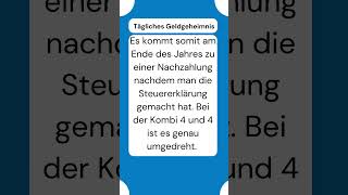 Steuerklassen 35 vs 44 Was sind die Unterschiede 🤔💼 [upl. by Ama]