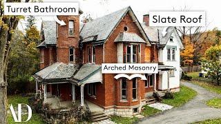 Touring An Abandoned Victorian Home Ready For Renovation  Architectural Digest [upl. by Alyk]