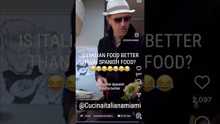 GINO D’ACAMPO IS ITALIAN FOOD BETTER THAN SPANISH FOOD 😂😂😂😂😂 [upl. by Nerin]