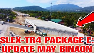 SLEXTR4 PACKAGE E UPDATE CANDELARIA TO CALUMPANG TAYABAS QUEZON MAY BINAON NA BUILD BETTER MORE [upl. by Avevoneg]