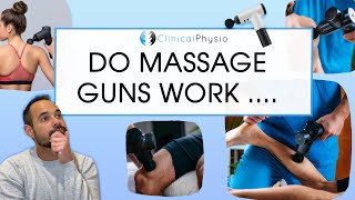 Do Massage Guns Actually Work  Expert Physio Reviews the Evidence [upl. by Moritz996]