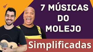 7 MÚSICAS DO MOLEJO  TOPS E MUITO FACEIS  CAVAQUINHO [upl. by Bussy]