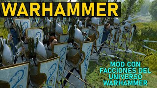 🔥 MOD ¿WARHAMMER para BANNERLORD  Calradia Awakens Mount and blade 2 [upl. by Enalda]