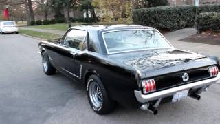 Mustang 1965 V8 289  perfect exhaust sound [upl. by Rats746]