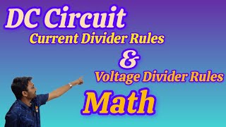 EP03 DC Circuit  Current Divider Rule Voltage Divider Rule Series Circuit parallel circuit [upl. by Auqinimod]