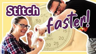 10 Tips to Cross Stitch Faster [upl. by Fiden]