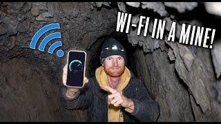 I Have WiFi In My Abandoned Mine 900 Ft Underground [upl. by Lim830]