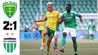 MŠK ŽILINA VS FC LEVADIA TALLINN PREDKOLO EURÓPSKEJ KONFERENČNEJ LIGY [upl. by Yknarf]