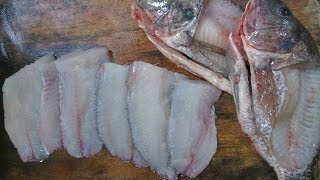 How to Fillet Tilapia  Food Bae [upl. by Leahcimaj]