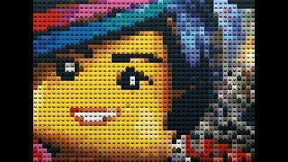 The Lego Movie Song  Everything Is AWESOME Piano Cover amp Lego Art [upl. by Heim]