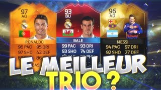 FUT 16  LE MEILLEUR TRIO D ATTAQUE EN DRAFT [upl. by Pena]