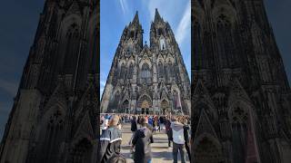 Cologne Cathedral Germany travel cologne germany walking [upl. by Ahsiema659]