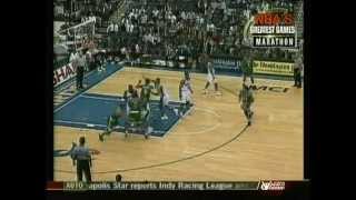 Antoine Walker 49ptsCareer High vs Wizards 1998 [upl. by Eceirahs173]