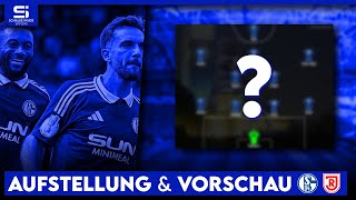 Schalke  Regensburg  Aufstellung  PersonalUpdate  Gegneranalyse  Spieltagsvorschau S04 [upl. by Eugirne]