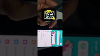 Hryfine smartwatch Time date Setting how to change time in hryfine [upl. by Comras]